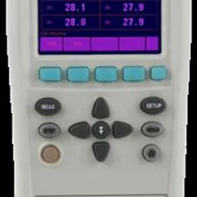 Многоканальный термометр термопары J/K/T/E/S/N/b TFT ЖК-дисплей сенсорный экран USB li-батареи ручной Температура метр
