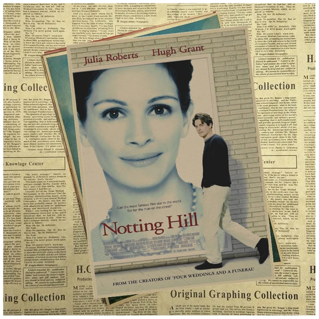 Julia Roberts Movie Poster | Notting Hill Movie Poster | Kraft Poster |  Wall Sticker - Wall Stickers - Aliexpress