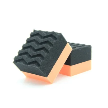 

1Pc Multifunctional Waxing Spong Brush Cleaning Tool Corner Wipe Clear Residual Wax Wax Car Interior Cleaning Tool