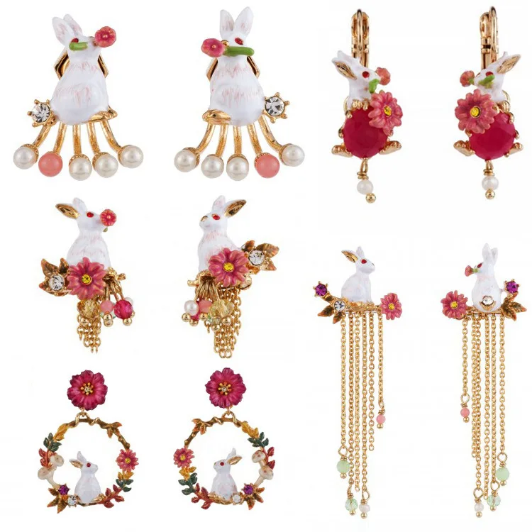 Les Nereides Rabbit Earrings 2025