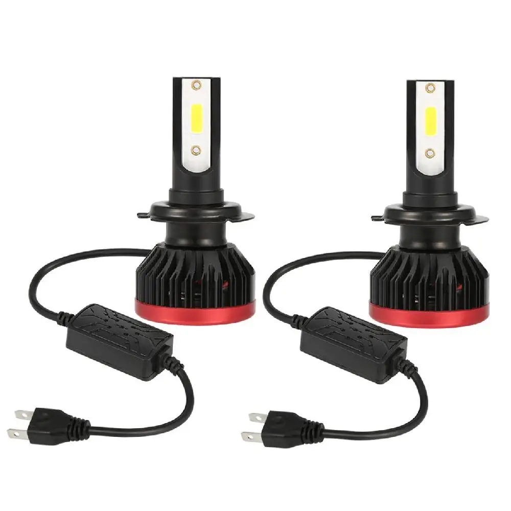 Auxmart H7 однолучевой светодиодный налобный фонарь COB Chips 72 Вт 8000LM 6500K Plug n Play