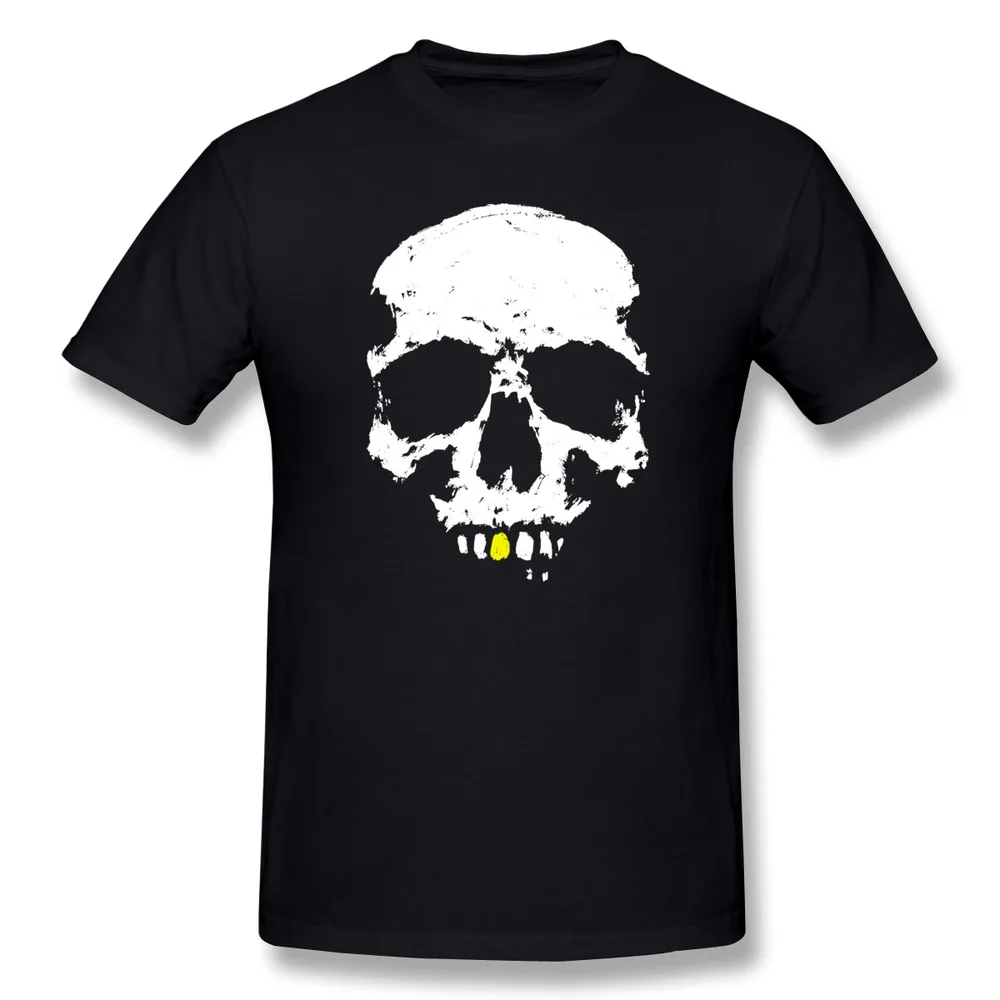Round Neck Gentleman Skull Customize Men T Shirts Drop shipping | Мужская одежда