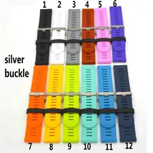 100 шт./лот силиконовый ремешок для наручных часов для Garmin Fenix 3/Fenix3 HR Fenix 5X gps спортивные часы