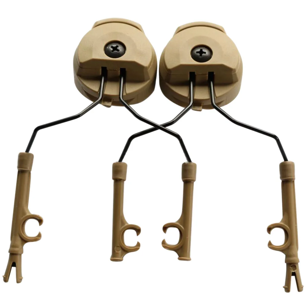 High 1 Pair 3M Peltor ARC Rail Adapter Attachment Kit for All Rail Ballistic font b