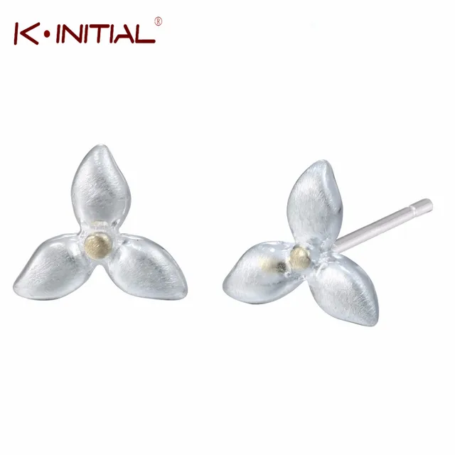 Kinitial Tiny Four Leaf Clover Shamrock Stud Earrings Flower Jewelry Kinitial Tiny Four Leaf Clover Shamrock Stud Earrings Flower Jewelry For Kids Women Costume Accessories