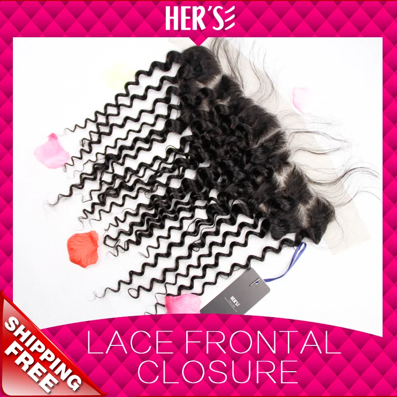 

Peruvian Curly Virgin Hair Lace Closure,13x4 Cheap Human Hair Lace Frontal Closure,Deep Curly Hair Lace Frontals With Baby Hair