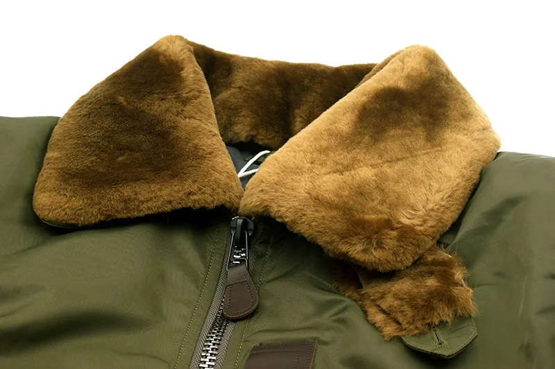Зимняя куртка из натуральной шерсти с мехом B15, Мужская кашемировая куртка со съемным воротником, винтажная куртка ВВС США B-15, мужская и женская куртка