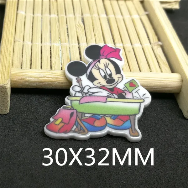 

Free shipping 25pcs/lot 30*32MM inspired cartoon planar resinBIHAIYUAN