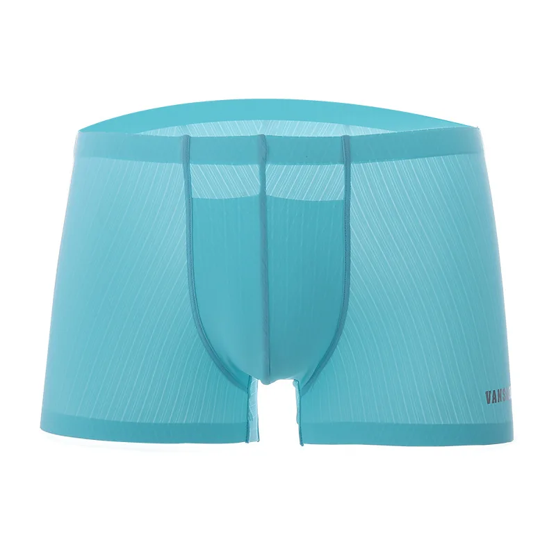 Sexy Men Boxers Man Underwear Boxers Gay Shorts Soft Men Sexy Wear Ultra Thin Jock Strap