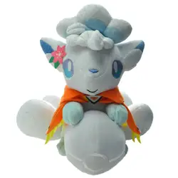 Большие размеры 28 см кукла алола Vulpix плюшевые игрушки куклы плюшевые куклы Подарки для детей Бесплатная доставка подарок на день рождения