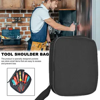 

2019 Toolkit Black Wrench Tools Bag Practical Handbag for Storage Package Drop Shipping