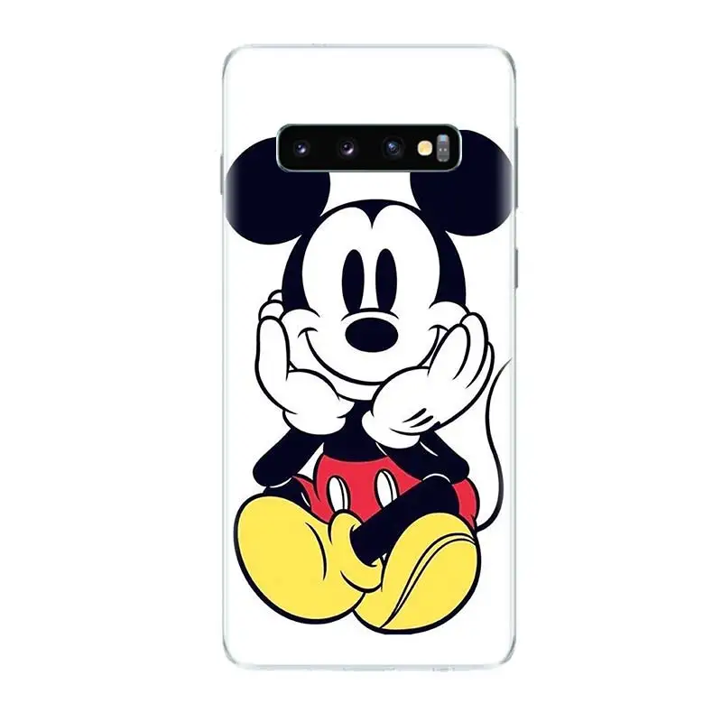 Микки Мышь модные Бисер для украшения samsung Galaxy S9 S8 A6 A8 Note 9 8 S7 S6 край J4 J6 + плюс A7 A9 J5 J8