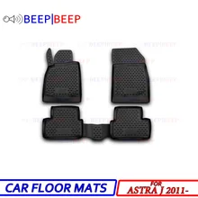 Для Opel Astra J 2011- автомобильные коврики ковры авто коврик пылезащитный автомобильный Стайлинг Защита интерьера