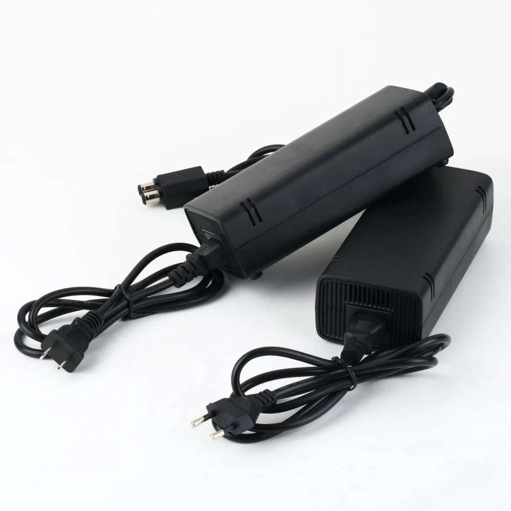 Black 135W 12V AC Adapter Power Supply Cord Charge Charging Charger Power Supply Cord Cable for Microsoft for Xbox 360 Slim