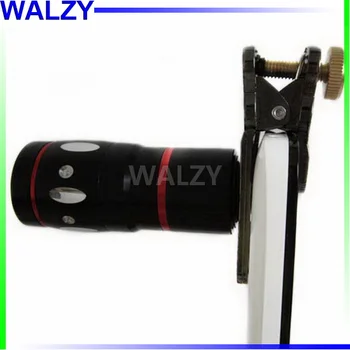 

Universal 4 in 1 Wide+Macro+180 Degree Fish Eye+10x Zoom Telescope Lens For Phone
