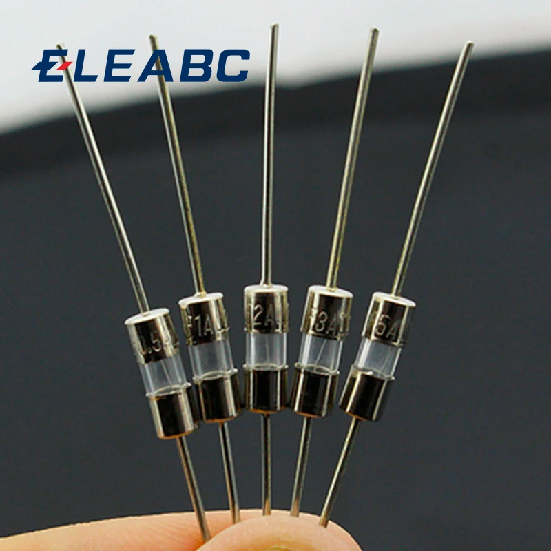 

50pcs/lot 3*10mm 5 Values FUSE Assorted Kit M125 With Pin Electronic Components 0.5A 1A 2A 3A 5A