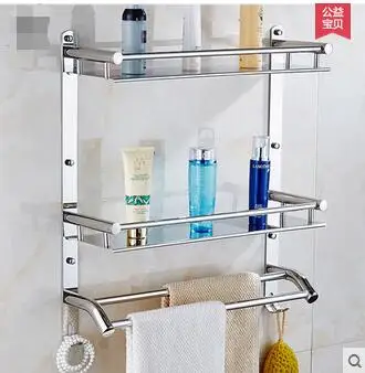 

Bathroom shelf 304 stainless steel bathroom shelf hanging shelf the bathroom toilet