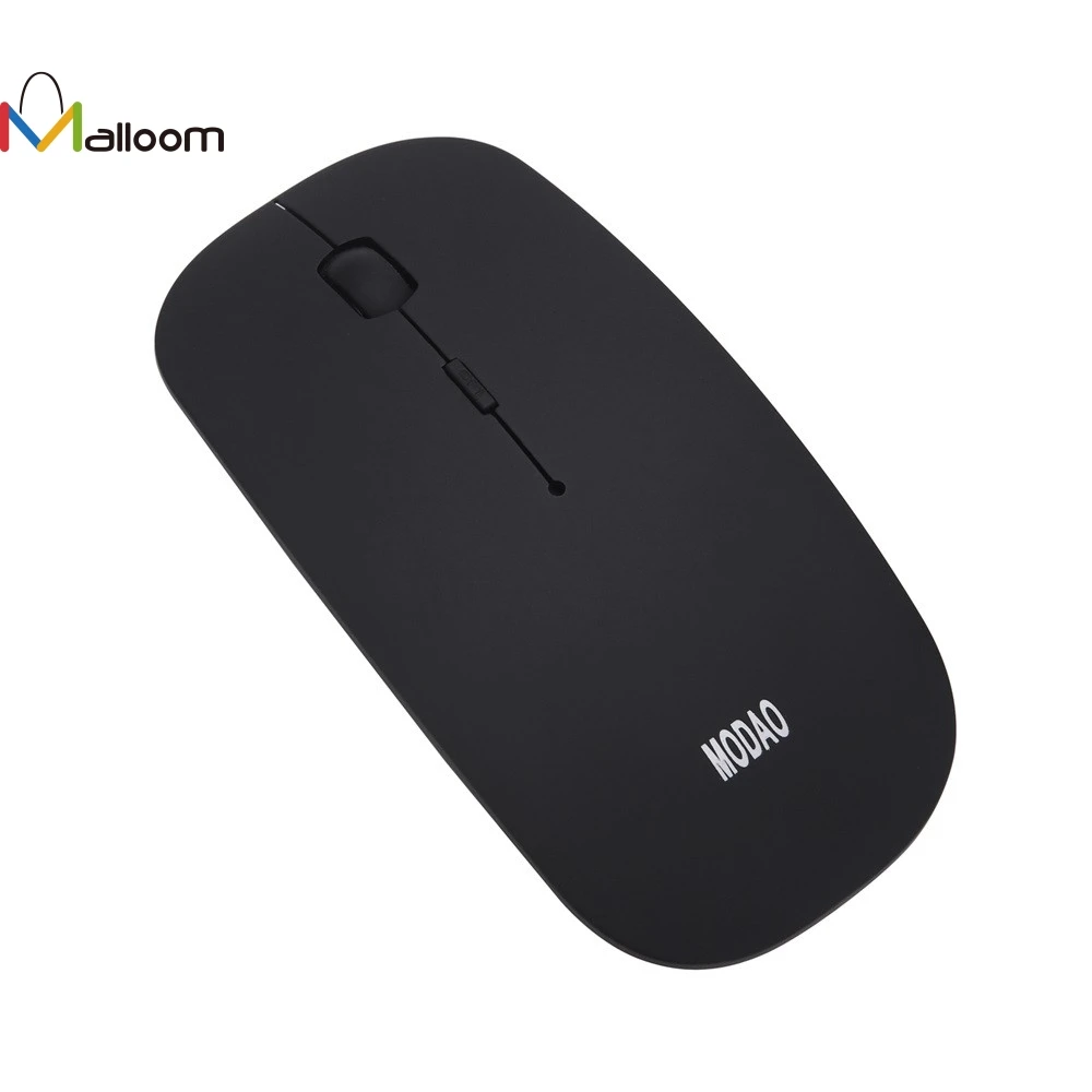 Malloom Супер тонкая перезаряжаемая игровая мышь мыши Bluetooth 3,0 Беспроводная мышь для ПК и ноутбука и Android планшет мыши#30