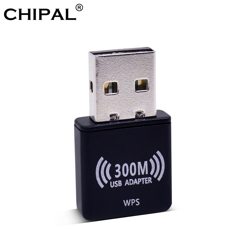 300 Мбит/с Беспроводной N переходник с разъемом Mini USB 802.11n ПК + 5dBi внешняя антенна