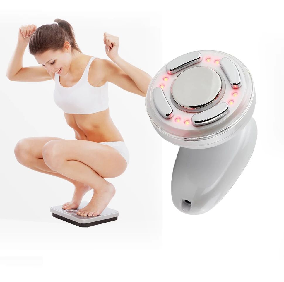 Ultrasonic body slimming massager ems muscle stimulator lose weight Radio Frequency RF waist legs Abdomen Slimming device