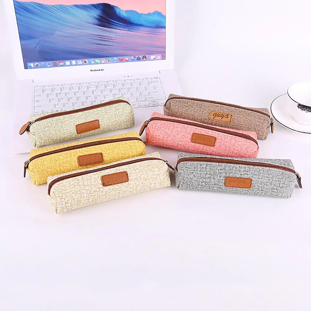 

Creative Zipper Pencil Case Kawaii Pencilcase Large Pen Box Big For Girls Gifts Cute School Bag Stationery Supplies Etui