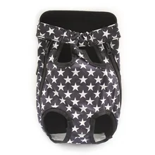 Armi store Pentagram Pattern Dog Bag Comfortable Chest Front Carry Bags For Dogs 6111022 Pet Five Holes Backpack Supplies