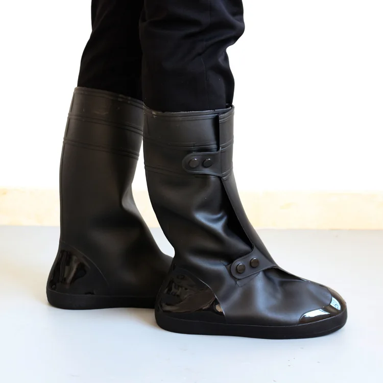 Slip-Resistant Overshoes with Excellent Elasticity and Foldable  b5