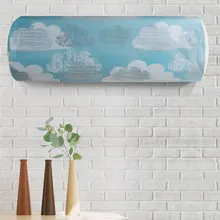 Эластичный Водонепроницаемый чехол для кондиционера, подвесной Пылезащитный протектор для помещений, защитный чехол для очистки кондиционера