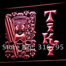 I584 Surf Tiki Бар Маска Дерево Декор светодиодный неоновый свет знак вкл/выкл Swtich 20+ цвета 5 размеров