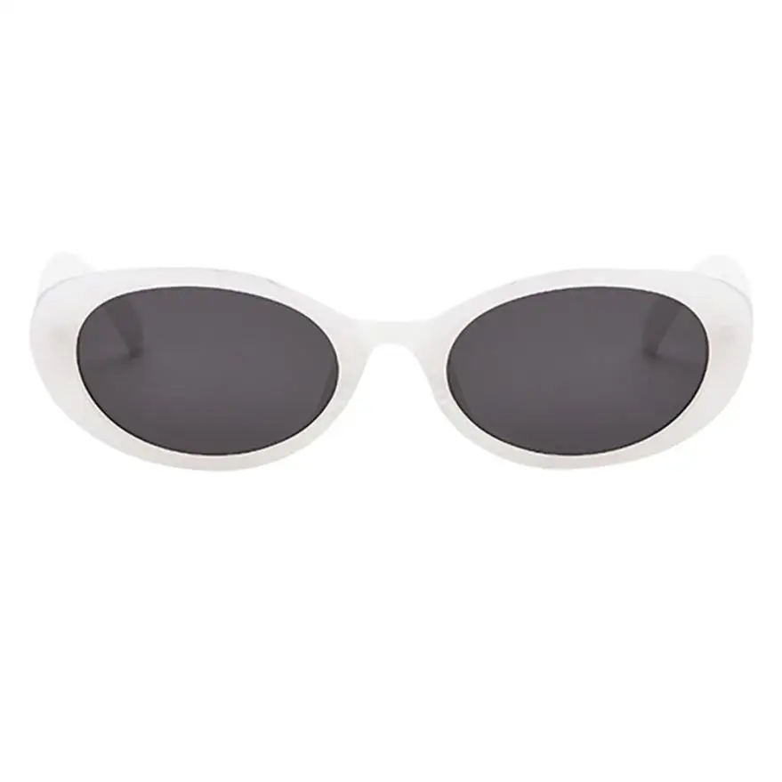 Новейшие очки для велоспорта Ретро Винтажные Унисекс Солнцезащитные очки Рэппер овальные оттенки гранж очки популярные солнцезащитные очки ультрафиолет очки - Цвет: D