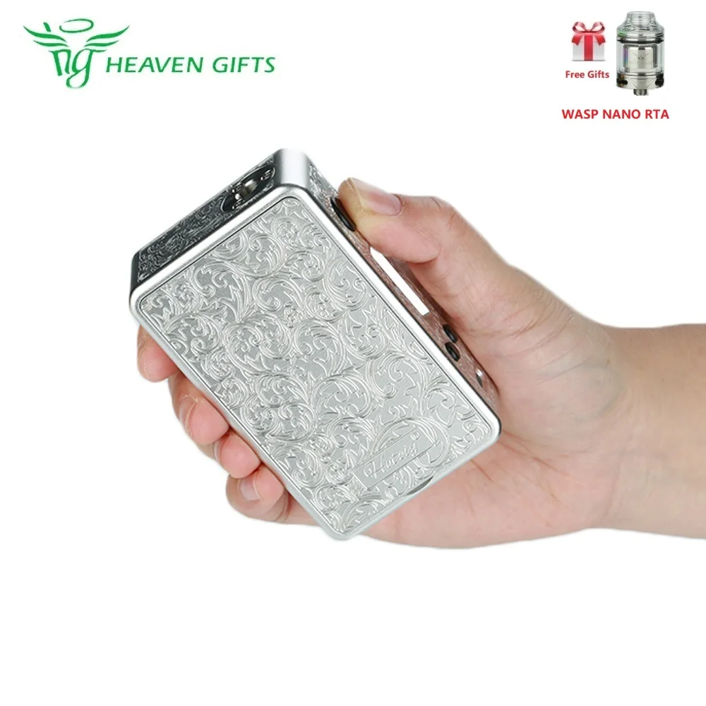 

Heavengifts Hotcig R150S TC Box MOD with 0.96 inch Colorful Screen & Waterproof HM Chip Vape mod e cig VS Luxe Mod /Hotcig RSQ