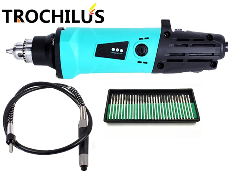 Troutlius professional electric tools 380W miniature grinder variable speed electric grinder electric engraving tool set angle-grinder-electric : image Troutlius professional electric tools 380W miniature grinder variable speed electric grinder electric engraving tool set angle-grinder-electric