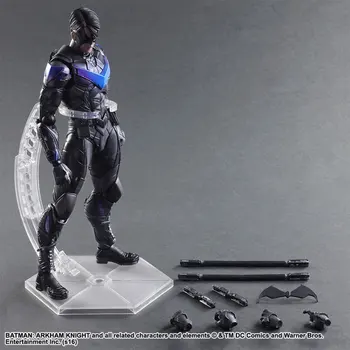 

Huong Movie Figure 25 CM Batman Arkham Knight NO.6 NIGHTWING PVC Action Figure Collectible Model Toy