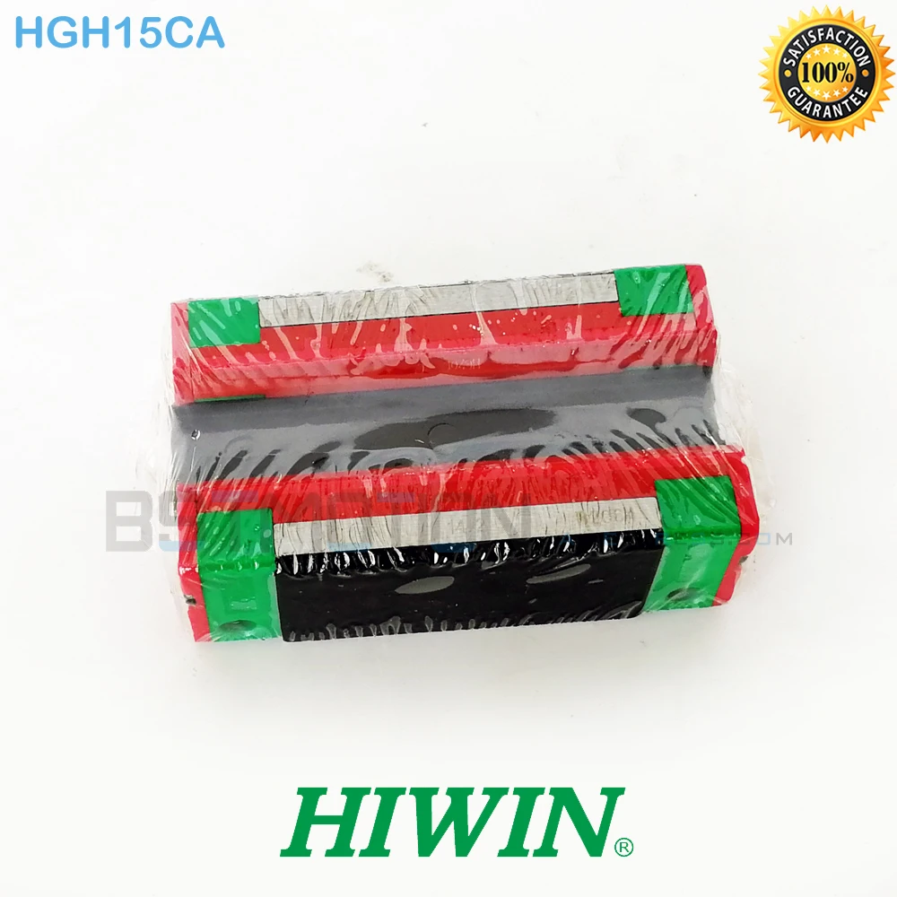 Genuine HIWIN HGR15 Linear Guide 280 300 400 500 640 700 800 900 1000mm 1100 1200 rail HGH15CA Carriage Block C Grade ZA Preload