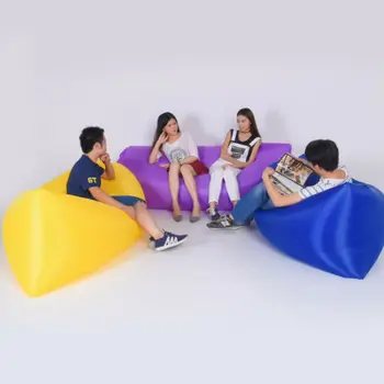 

New SoliD Portable Travel Air Sleeping Bag Lazy Chair Lounge Sofa Bed Inflatable Camping Holiday AirBed