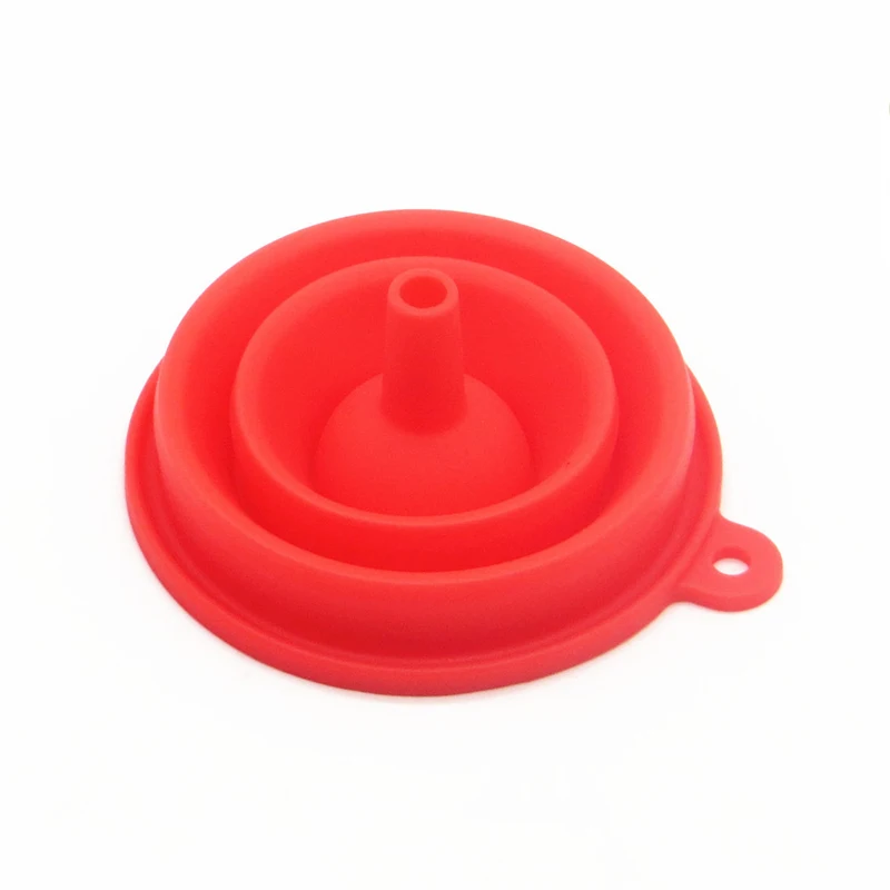 High Quality Silicone Foldable Funnel Mini Collapsible Style Oil Water Liquid Separating Funnel Portable Kitchen Tools Gadgets (4)