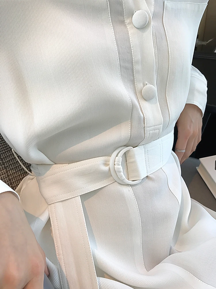 Летнее платье, vestidos mujer Zanzea, женское платье-рубашка, для девушек, с длинным рукавом, стоячий воротник, для офиса, новинка, вечерние, большие размеры