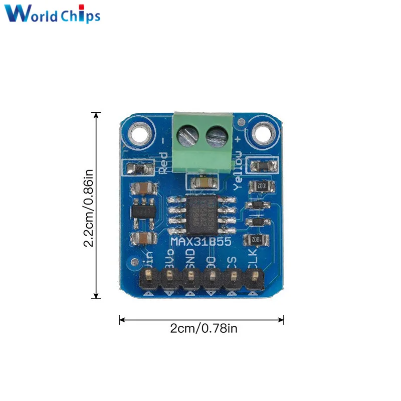 Diymore MAX31855 K Тип термопары Breakout плата модуль измерения температуры DC 3-5V SPI интерфейс для Arduino Diy Kit