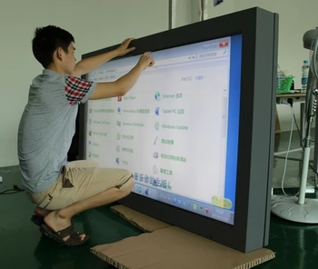 شراءرصد/قذيفة/قضية/بين قوسين/حامل للجدار في الهواء الطلق شنت 42 ''46''55'' 65''wifi الكمبيوتر/أندرويد شاشة كمبيوتر محمول ذات دقة عالية شاشة كاميرا مراقبة ا...