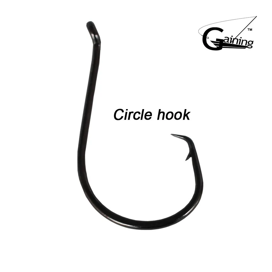 Ganchos de Pesca Alto Carbono Aço Inoxidável Quimicamente Afiado Octopus Círculo Oceano 7385 Peixe Gancho 50 Pçs 8 - 0 2 inoxidável quimicamente afiado octopus círculo oceano ganchos