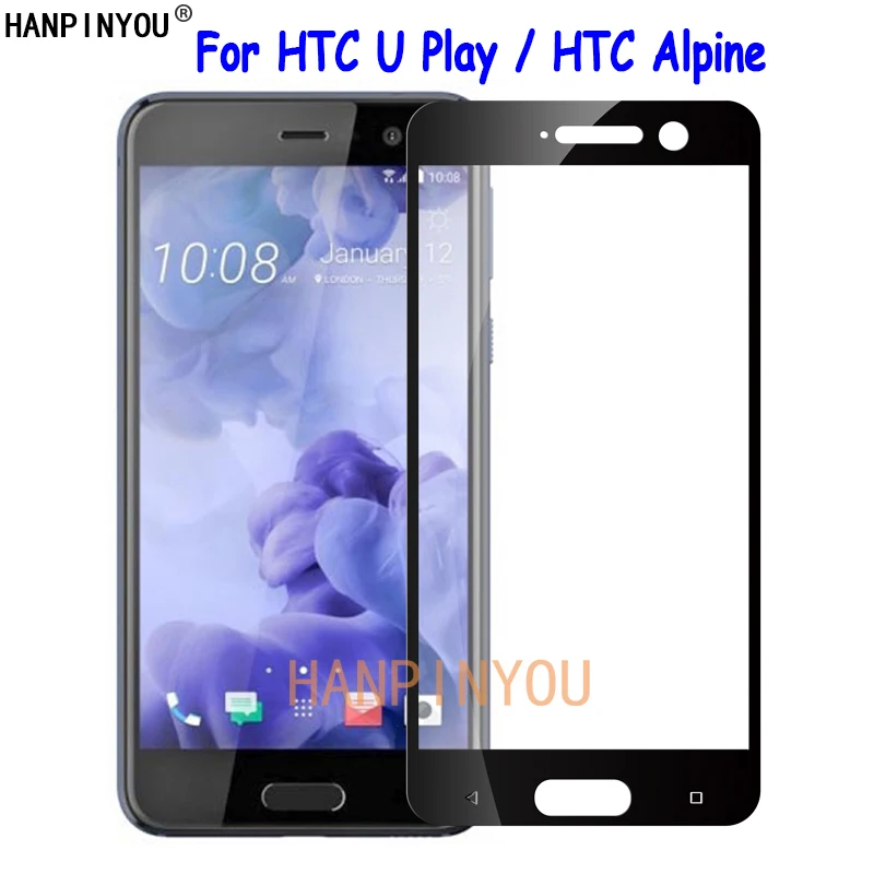 Для HTC U Play/HTC Alpine 5 2 &quotПолное покрытие закаленное стекло Защита экрана Ультра