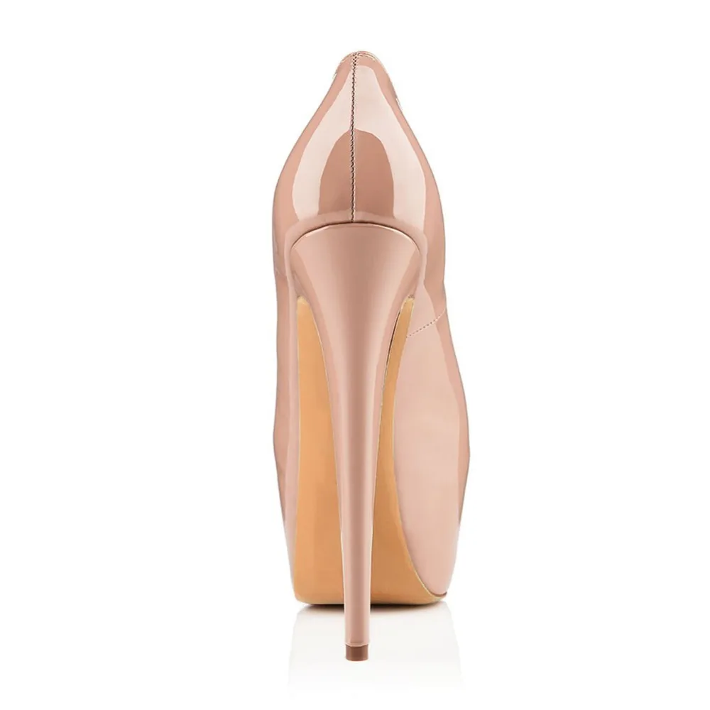 Peep Talons Hauts Robe forme Stilettos Toe Nude Furtado De Arden 12 Nude Chaussures Sexy Cm Pompes black Bureau Printemps Dame 43 2019 Soirée Mode Plate Ptxz8