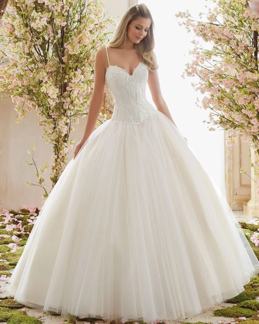 Vestido De Noiva Princesa Luxo Cheap Bridal Dress Vintage Lace
