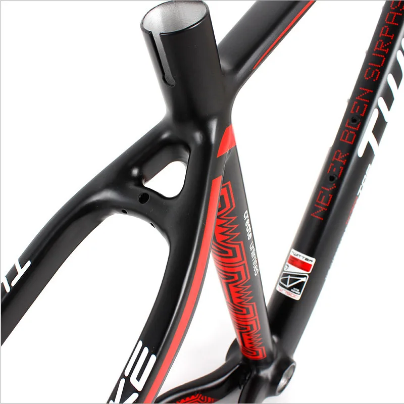 Flash Deal 27er MTB Bicycle Frames Aluminum Alloy mountain bike frame bicycle frame hurricane ultra-light Size 15.5