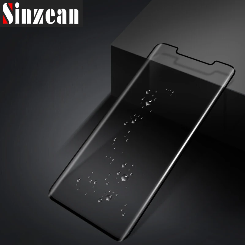 100 шт Sinzean для huawei mate 20 pro 3D закаленное стекло для huawei mate 20 Pro полный клей защитная пленка для экрана в розничной упаковке