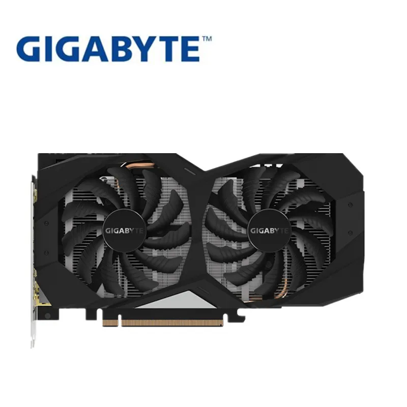Полный новый Gigabyte GTX1660TI 6G Wind Magic / GAMING OC GDDR6 графика настольный компьютер Инди