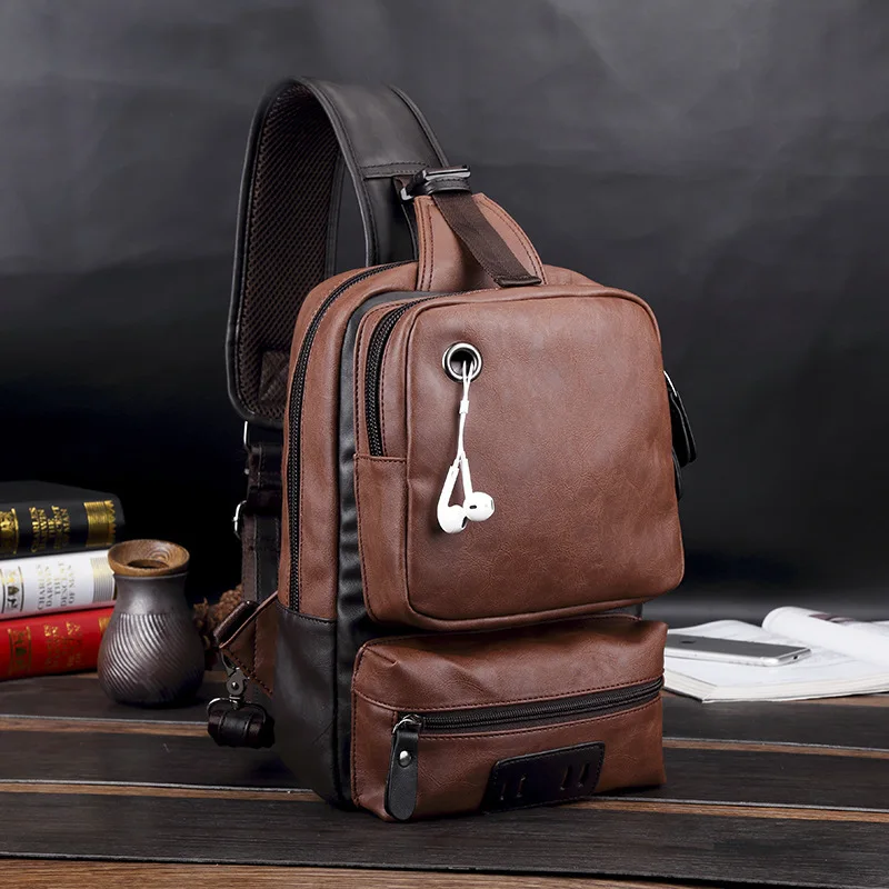 respirável couro do plutônio crossbody sacos para