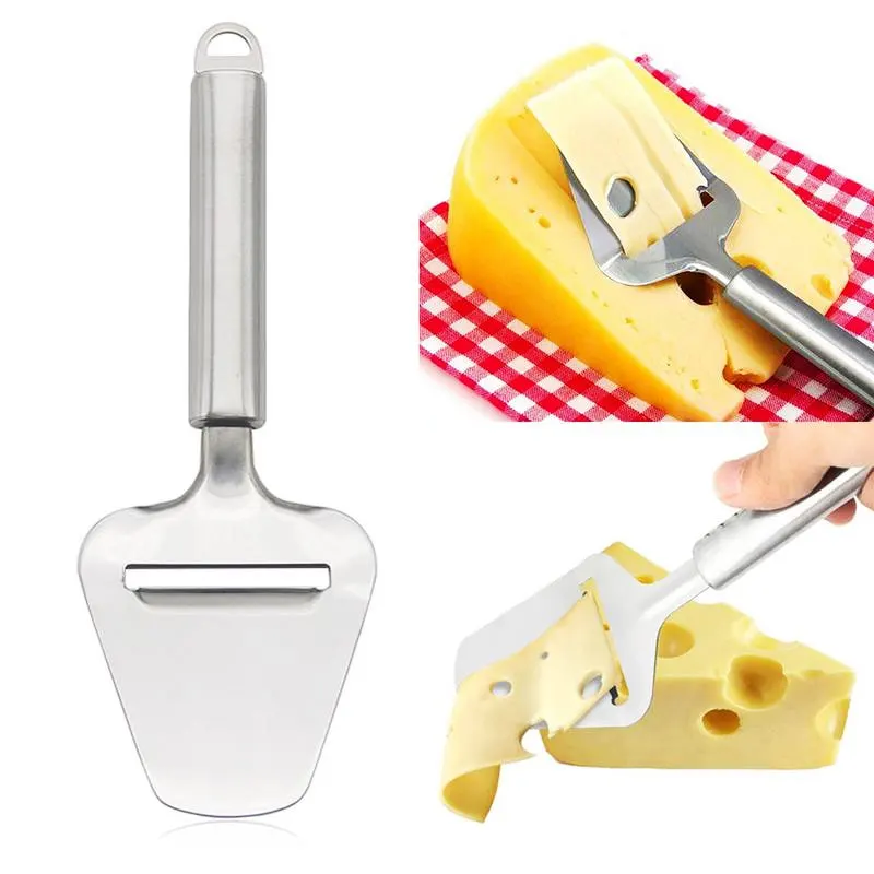 Stainless Steel Cheese Slicer- Cutter& Shaver Cheese Plane Tool for Soft, Semi-Hard, Hard Cheeses