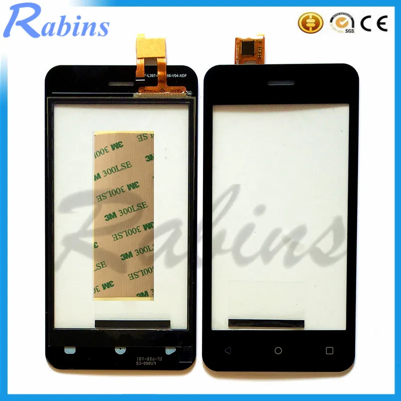 SYRINX сенсорный экран для Fly FS406 FS 406 дигитайзер Переднее стекло объектив сенсорная