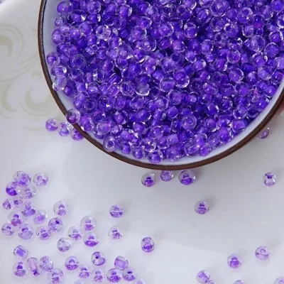 

2mm 60g/lot Dye Core Czech Seed Spacer beads Crystal Glass Beads for Sewing Jewelry Handmade DIY 17 Colors Available Spangles